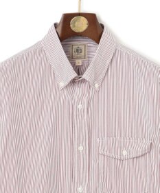 J.PRESS MEN ポプリンマルチストライプ ボタンダウンシャツ