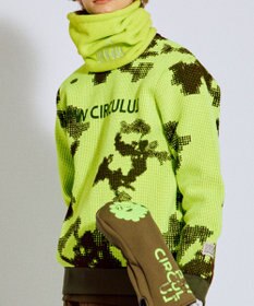 PW CIRCULUS 【MEN】Spark dot camouflage 軽量ニット ゴルフ