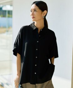 自由区 【カタログ掲載・定番人気・新色追加】リヨセルポプリン ブラウス