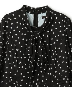 TOCCA 【八木アリサさん着用】【消臭】PROMISE RIBBON ROSETTE ドット柄ドレス