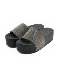 APOM ラインストーンリカバリーサンダル