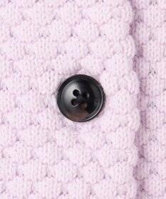 UNFILO 【前後着用可能】ポップコーンニット 2WAYカーディガン