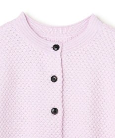 UNFILO 【前後着用可能】ポップコーンニット 2WAYカーディガン