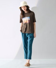 ANY L 【接触冷感/UVケア】アソートロゴ半袖Tシャツ