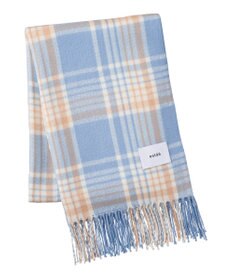 MOONBAT estaa パフィーラメストール グラデーションチェック／手洗い可