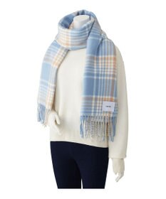 MOONBAT estaa パフィーラメストール グラデーションチェック／手洗い可