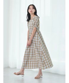 earth music&ecology ホルターネックシャーリングワンピース