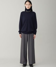 UNFILO MENS 【男女兼用】ソフトサーモ アンチピリングニット タートルネック