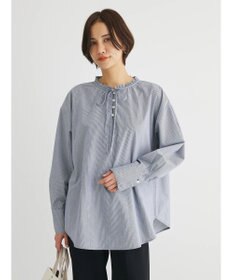 Green Parks スタンドフリルアソートブラウス