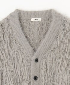 NAVE 【ReNAVE・洗える】メルティーシャギーニット カーディガン