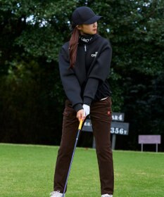 PW CIRCULUS 【WOMEN】コーデュロイ テーパードパンツ