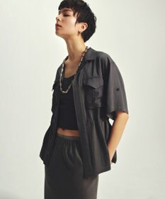 uncrave ドレープツイル ミリタリー ジャケット