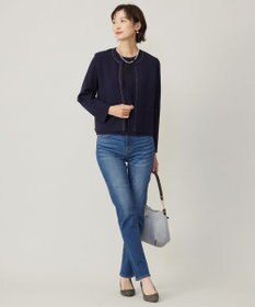 J.PRESS LADIES S 【洗える】BASIC STRETCH DENIM スキニー パンツ