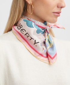 LIBERTY. ピース ラブ アンド リバティ シルクスカーフ 70