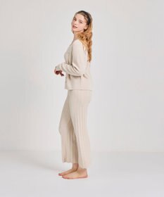 une nana cool とろみ素材がここちよいハラマキ付きロングボトム　ｍｏｉ　ｒｏｏｍ（モアルーム）