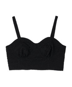 earth music&ecology エンボスフラワービスチェ