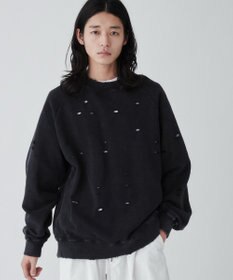 WEGO ダメージプルオーバースウェット