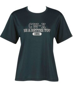 CW-X 【UNISEX】 CW-X トップス 3分袖 カジュアルＴシャツ 少しゆったりとした着用感 吸汗速乾 半袖 ユニセックス DLR105 /ワコール