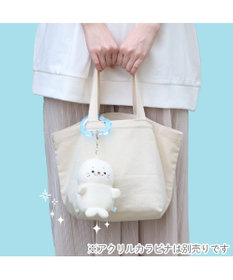 Mother garden しろたん ついてきちゃうしろたん 《 のんびりついたん 》マスコットキーホルダー