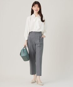 ANY SIS 【UVカット・接触冷感】ドライタッチクール テーパードパンツ