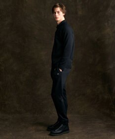 JOSEPH ABBOUD MOUNTAIN 【ストレッチ/吸湿発熱/蓄熱保温/裏起毛 】ソフトサーモテリー パンツ