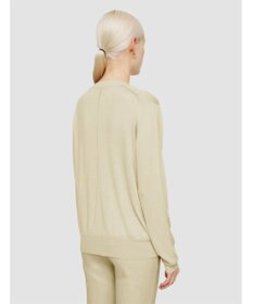 JOSEPH 【洗える】スーパーファインコットンシルク　Vネックニット