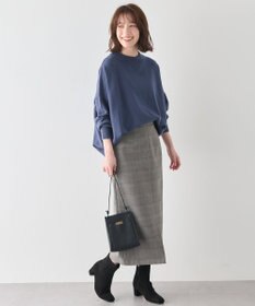 ANY 【6色展開】ムースタッチボクシーニット