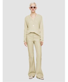 JOSEPH 【洗える】スーパーファインコットンシルク　Vネックニット