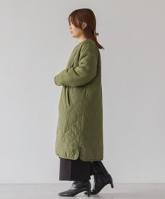 AMERICAN HOLIC 【WEB限定】あったかリバーシブルキルティングコート