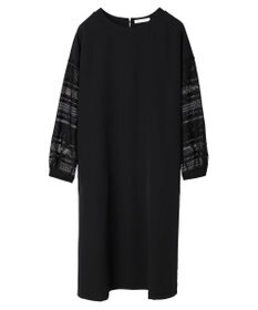 Green Parks 洗える袖レースワンピース