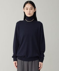 UNFILO MENS 【男女兼用】ソフトサーモ アンチピリングニット タートルネック