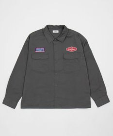 WEGO 【ユニセックス着用ITEM】ワッペンワークシャツ（LS）