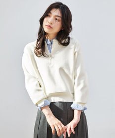 ANY ミラノリブジップニット