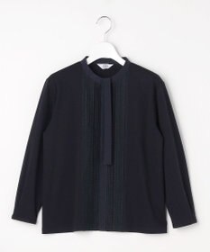 J.PRESS LADIES レースコンビ ボウタイ カットソー