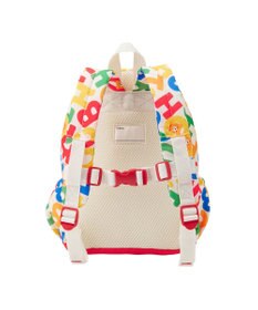 MIKI HOUSE HOT BISCUITS 【Sサイズ】 ロゴ総柄 リュック