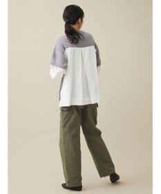 CRAFT STANDARD BOUTIQUE シャツドッキングニットプルオーバー