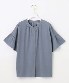 ANY SIS 【UVケア・接触冷感】汗ジミ防止加工カット ブラウス