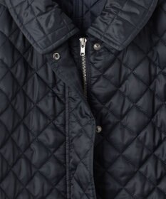 #Newans 【セレモニーにも】〈亀恭子さんコラボ〉キルティングロングコート