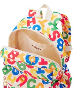 MIKI HOUSE HOT BISCUITS 【Sサイズ】 ロゴ総柄 リュック