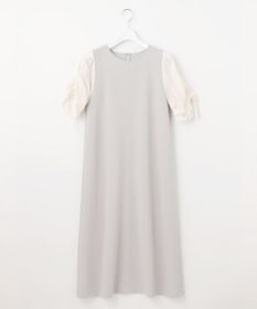 Feroux 【洗える】ドロストスリーブカットソー ワンピース