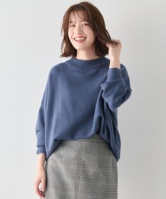 ANY L 【6色展開】ムースタッチボクシーニット