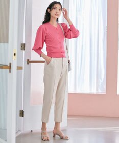 ANY SIS 【洗える】フラワーカラー2WAY ニット