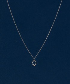 Phoebe 【K10】リーフィーダイヤモンドネックレス/全長:40cm