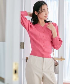 ANY SIS 【洗える】フラワーカラー2WAY ニット