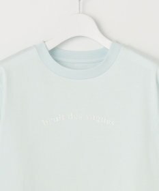 自由区 【WEB限定カラーあり・洗える】ロゴ刺繍 Tシャツ