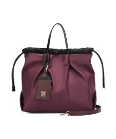 style code 【PADMA/パドマ】カードケース付　ナイロン巾着トートバッグ