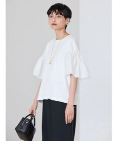 AMERICAN HOLIC 袖フレア５分袖カットプルオーバー