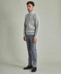 GOTAIRIKU 【LANEROSS】ミドルゲージモックネック ニット