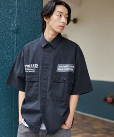 WEGO 【ユニセックス着用ITEM】ミリタリーハーフスリーブシャツ