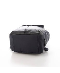 Y'SACCS NEWナイロン×レザーコンビシリーズ　前ポケットミニリュックサック